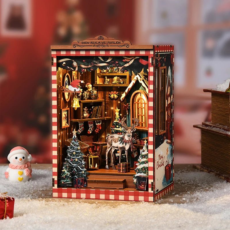 Snowy Loft Book Nook - TryNooki