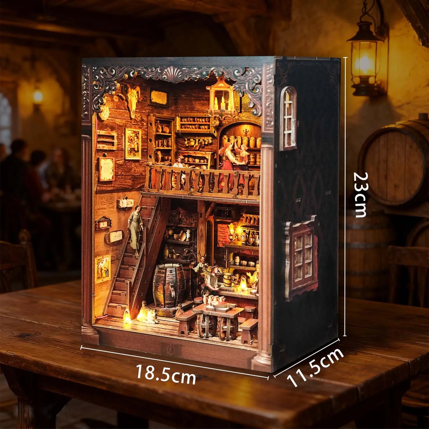 Old Times Tavern Book Nook - TryNooki