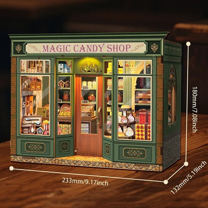 Magic Candy Shop DIY Book Nook Kit - NookFan