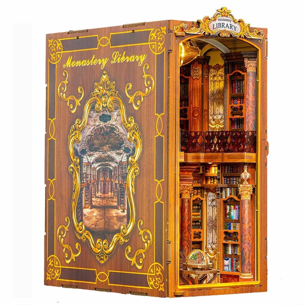 Monastery Library Book Nook - NookFan