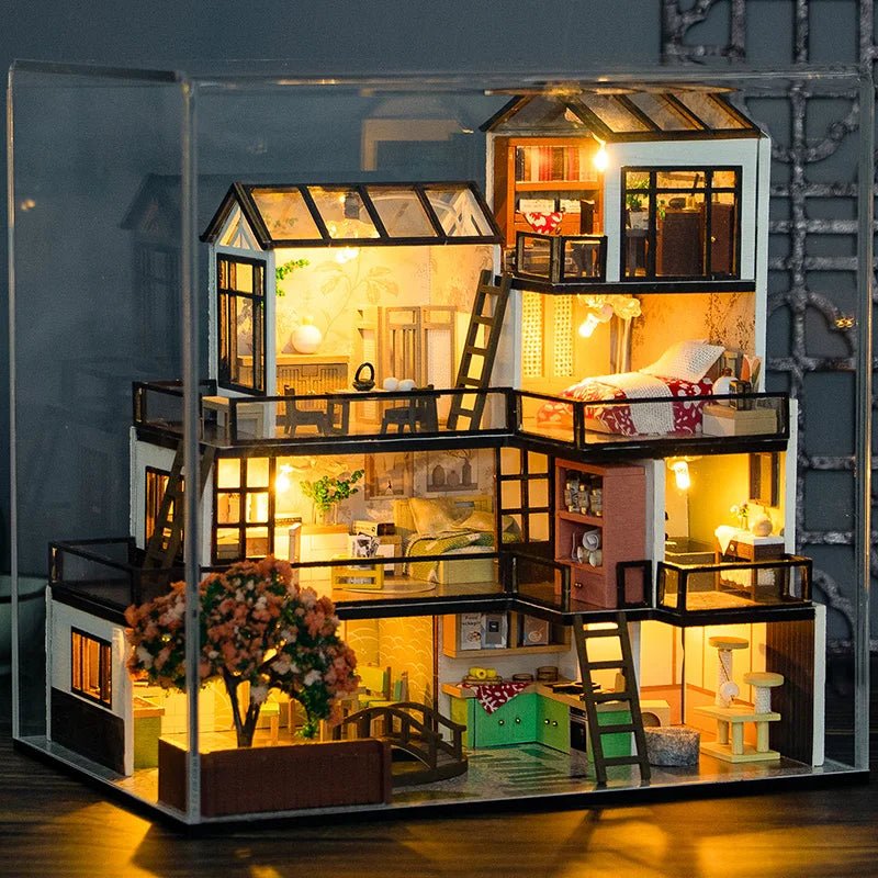 Dream Town Miniature Dollhouse Kit - TryNooki