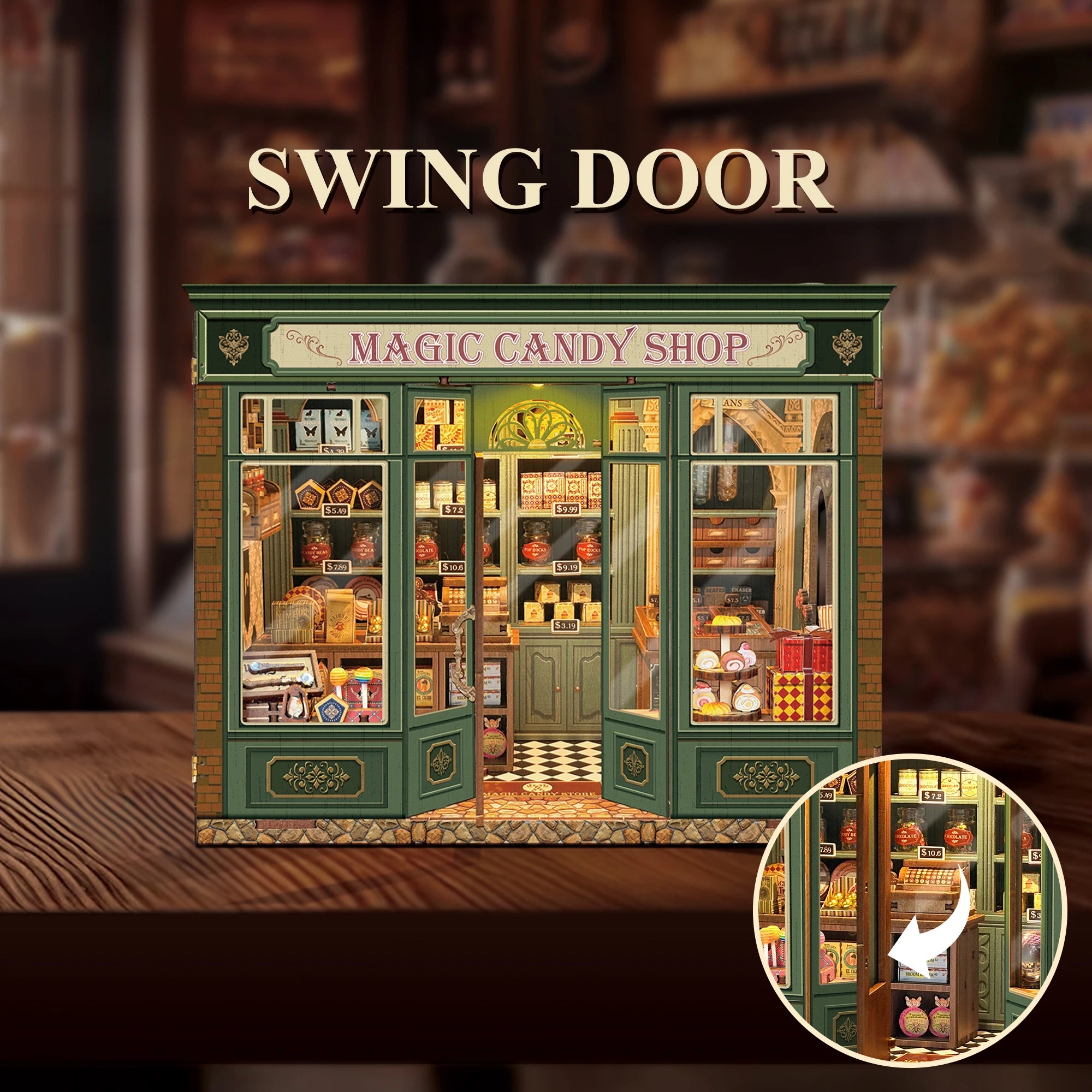 Magic Candy Shop DIY Book Nook Kit - NookFan
