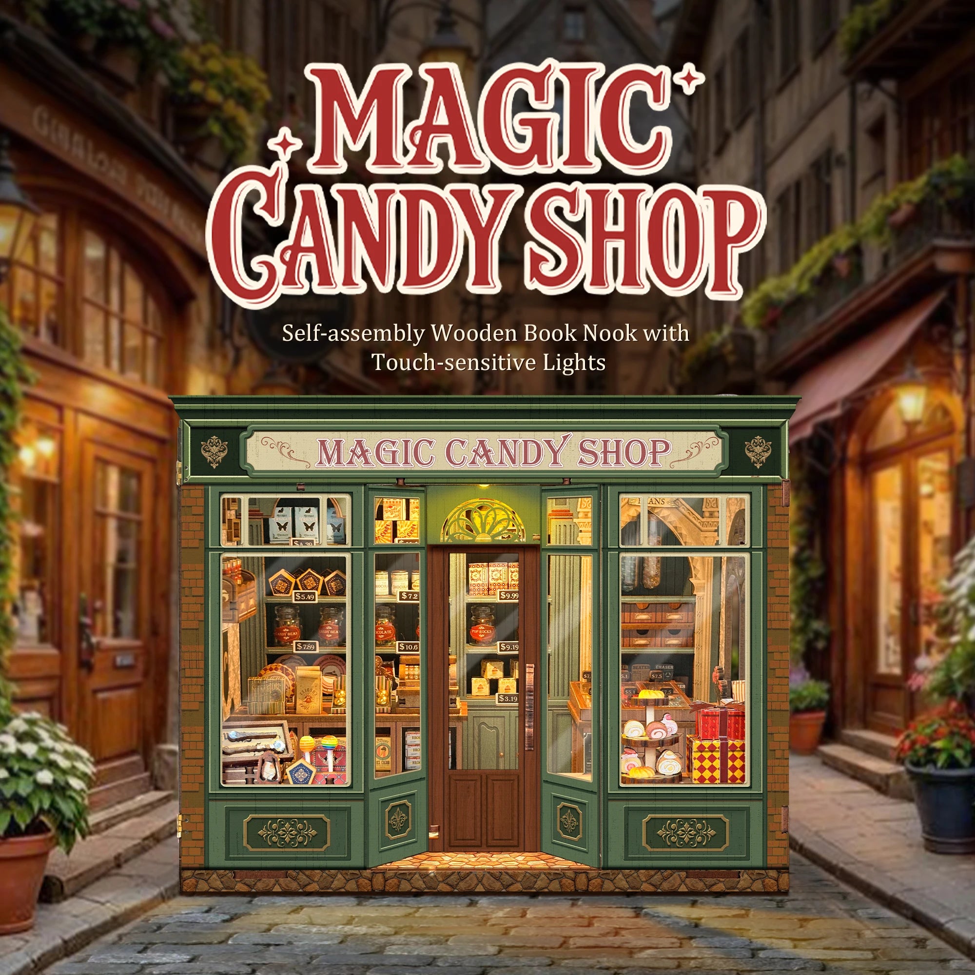 Magic Candy Shop DIY Book Nook Kit - NookFan