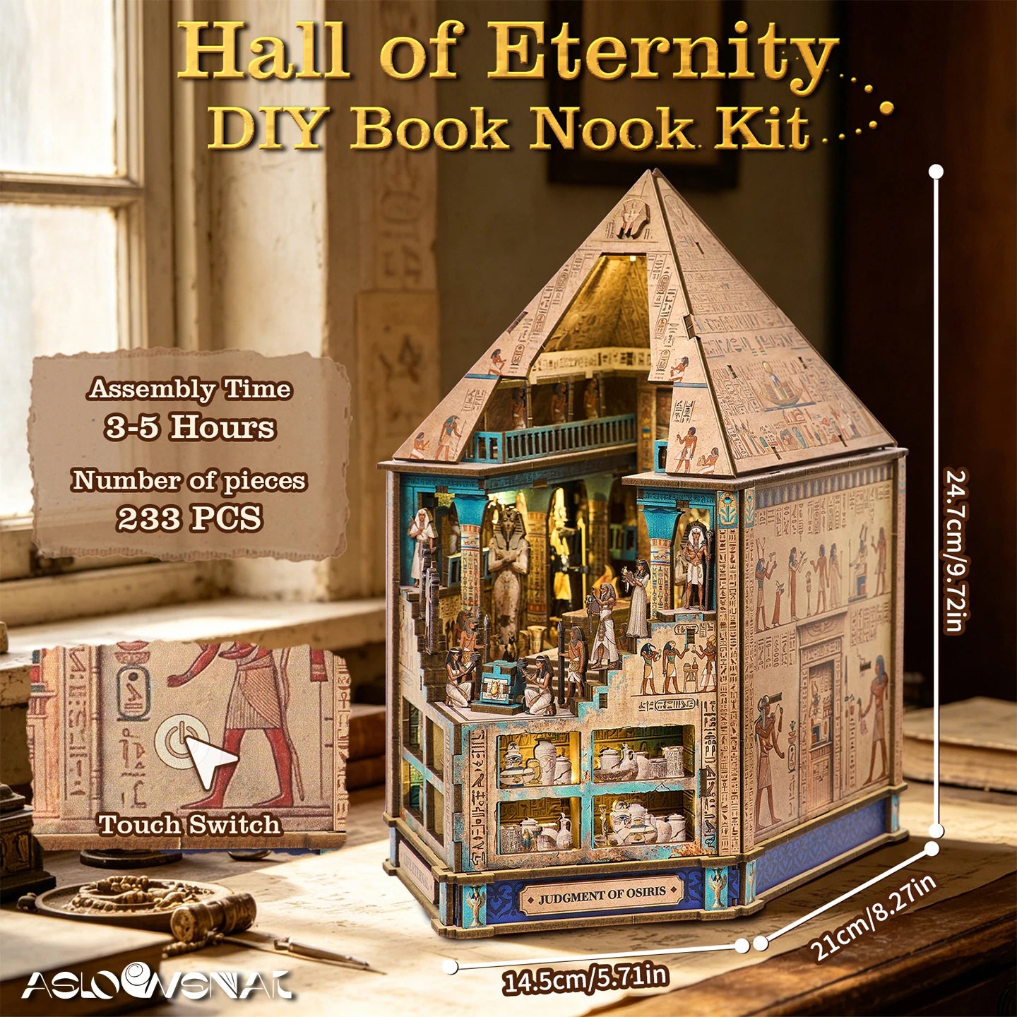 Hall of Eternity Book Nook Kit
