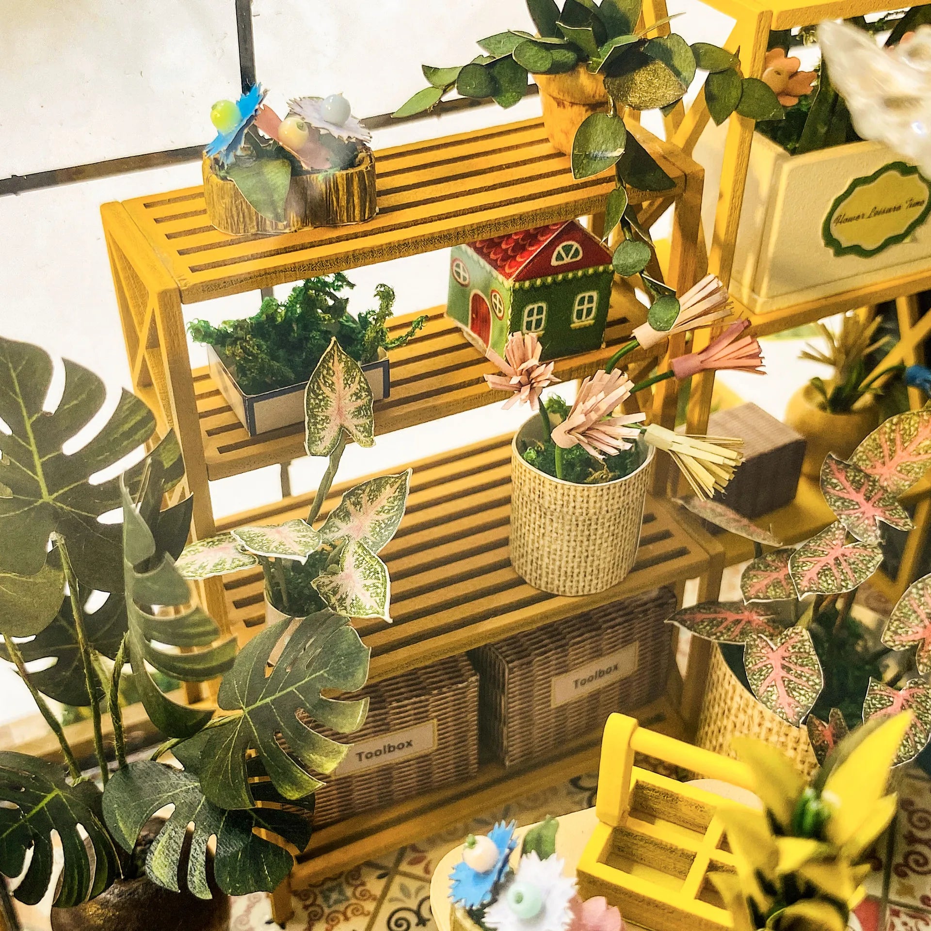 Flower House - Dollhouse - NookFan