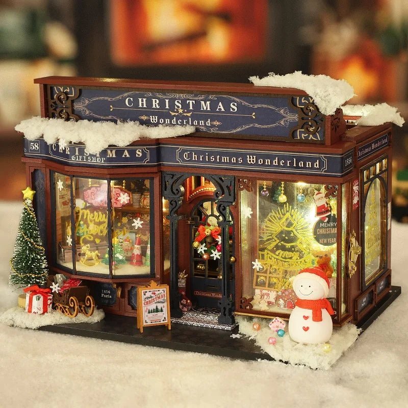 Xmas Wonderland - DIY Miniature World Kit - NookFan