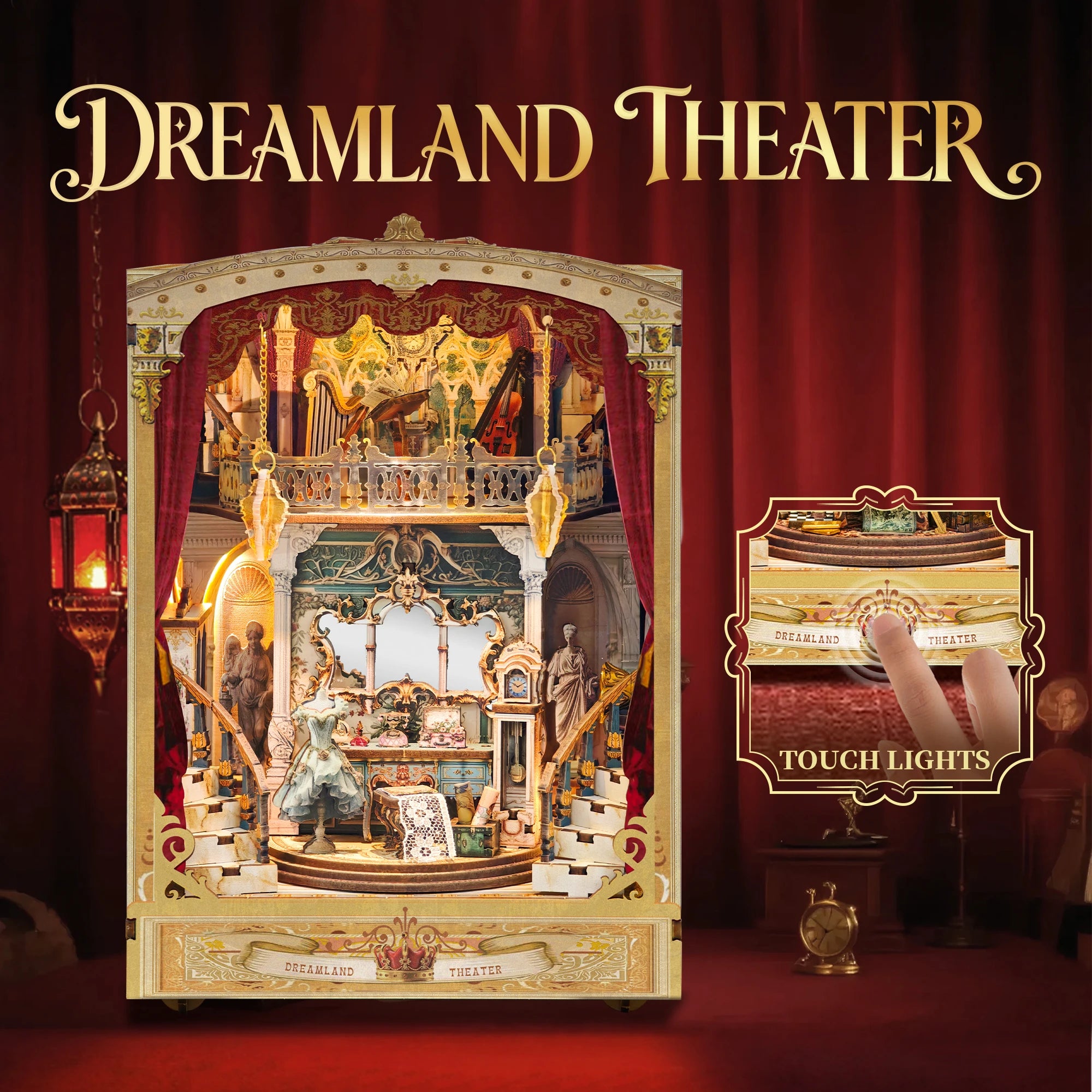 Dreamland Theater Book Nook Kit - NookFan
