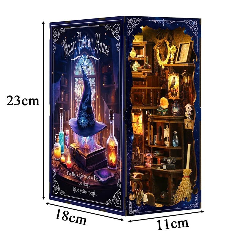Magic Potion House Book Nook Kit - NookFan