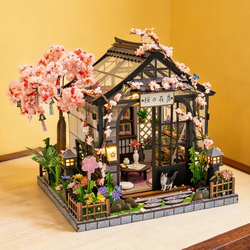 Sakura Bloom Greenhouse -Miniature World - NookFan