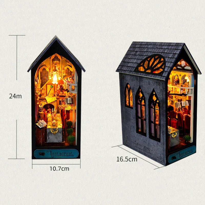 Magic Restaurant - DIY Book Nook Kit - NookFan