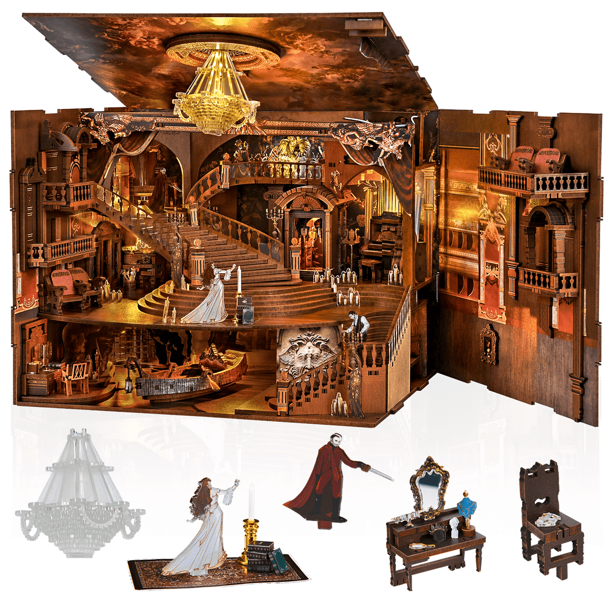 Phantom of the Opera Max - DIY Book Nook Kit - NookFan