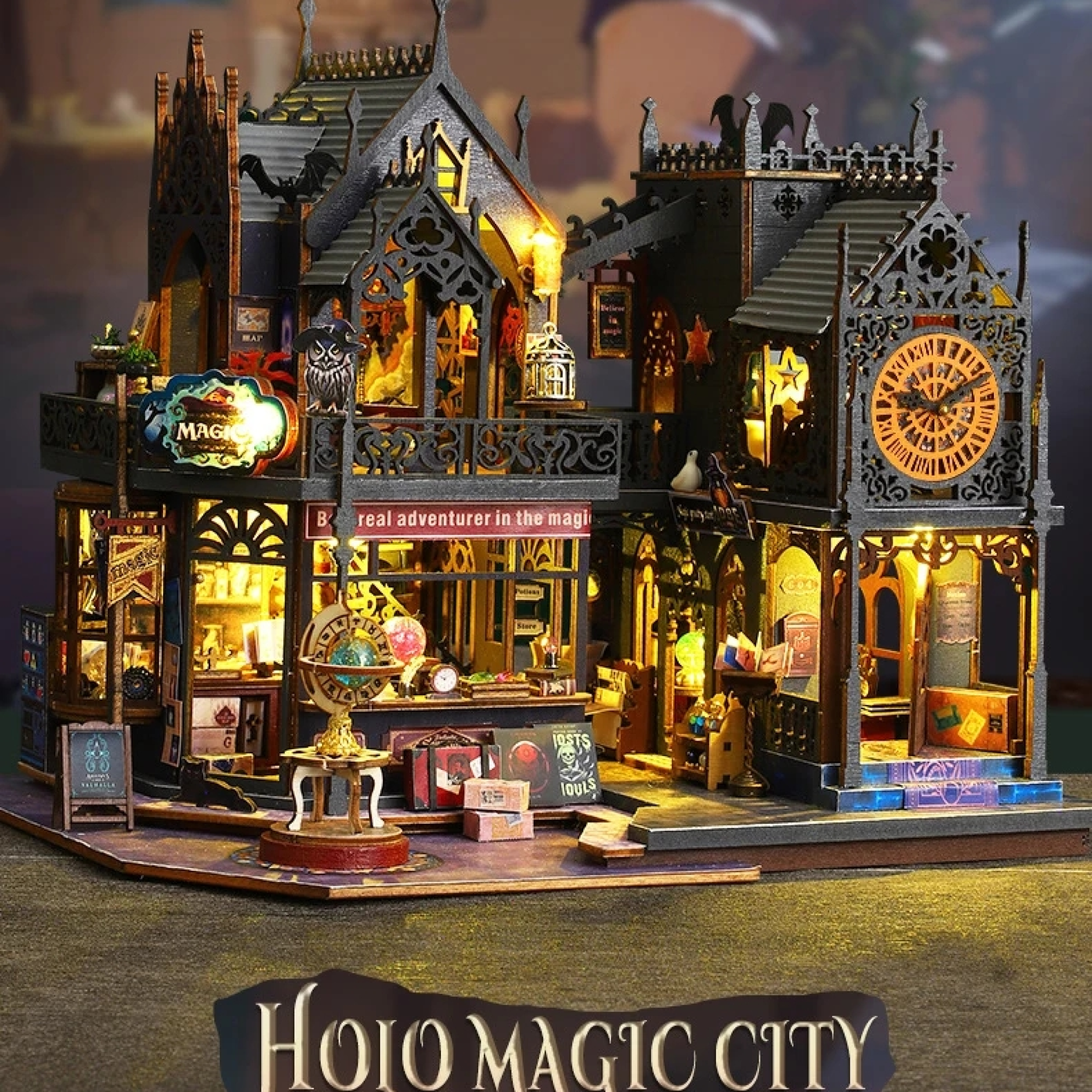 Holomagic City - DIY Miniature World Kit - NookFan