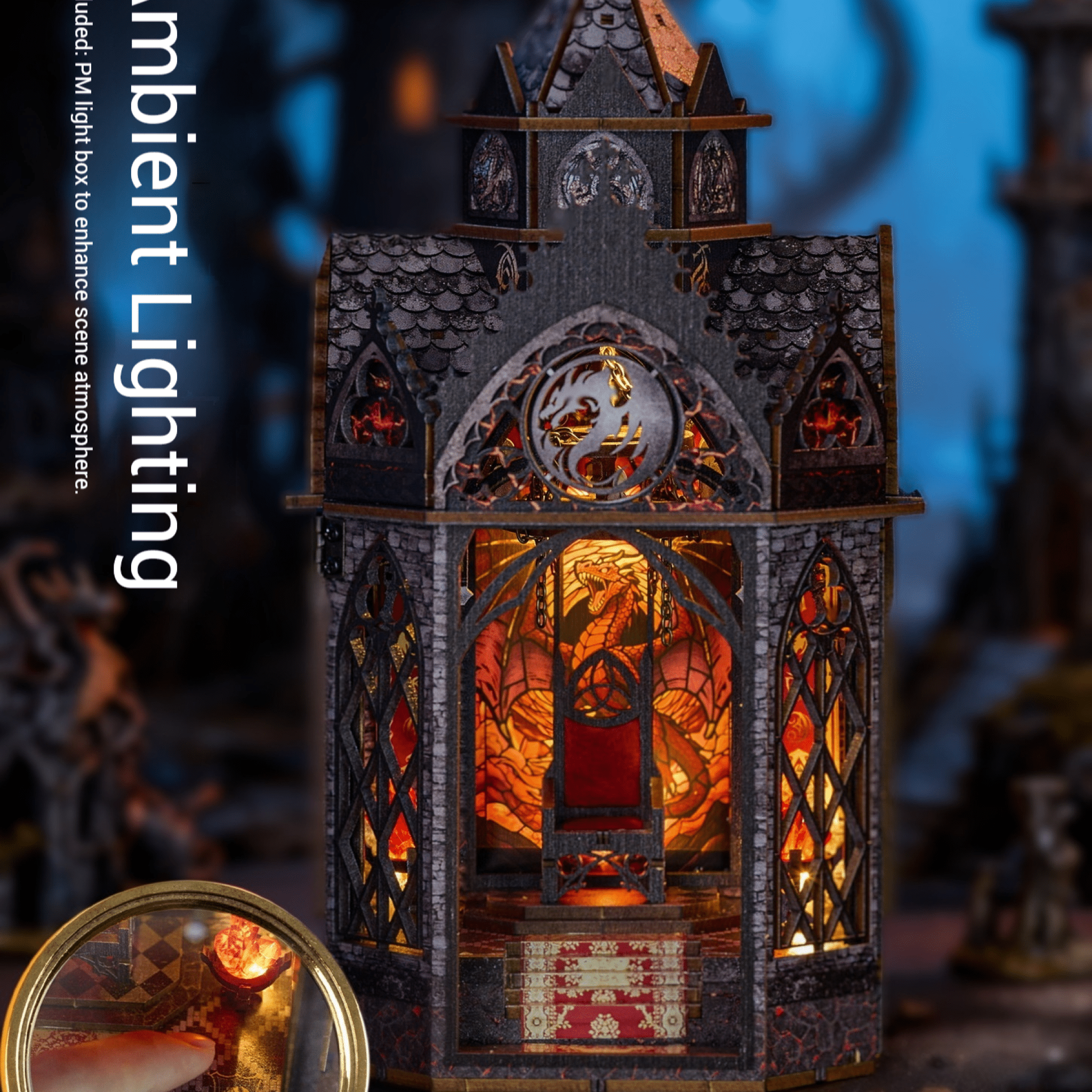 Spire Of The Wyrm - DIY Miniature World Kit - NookFan
