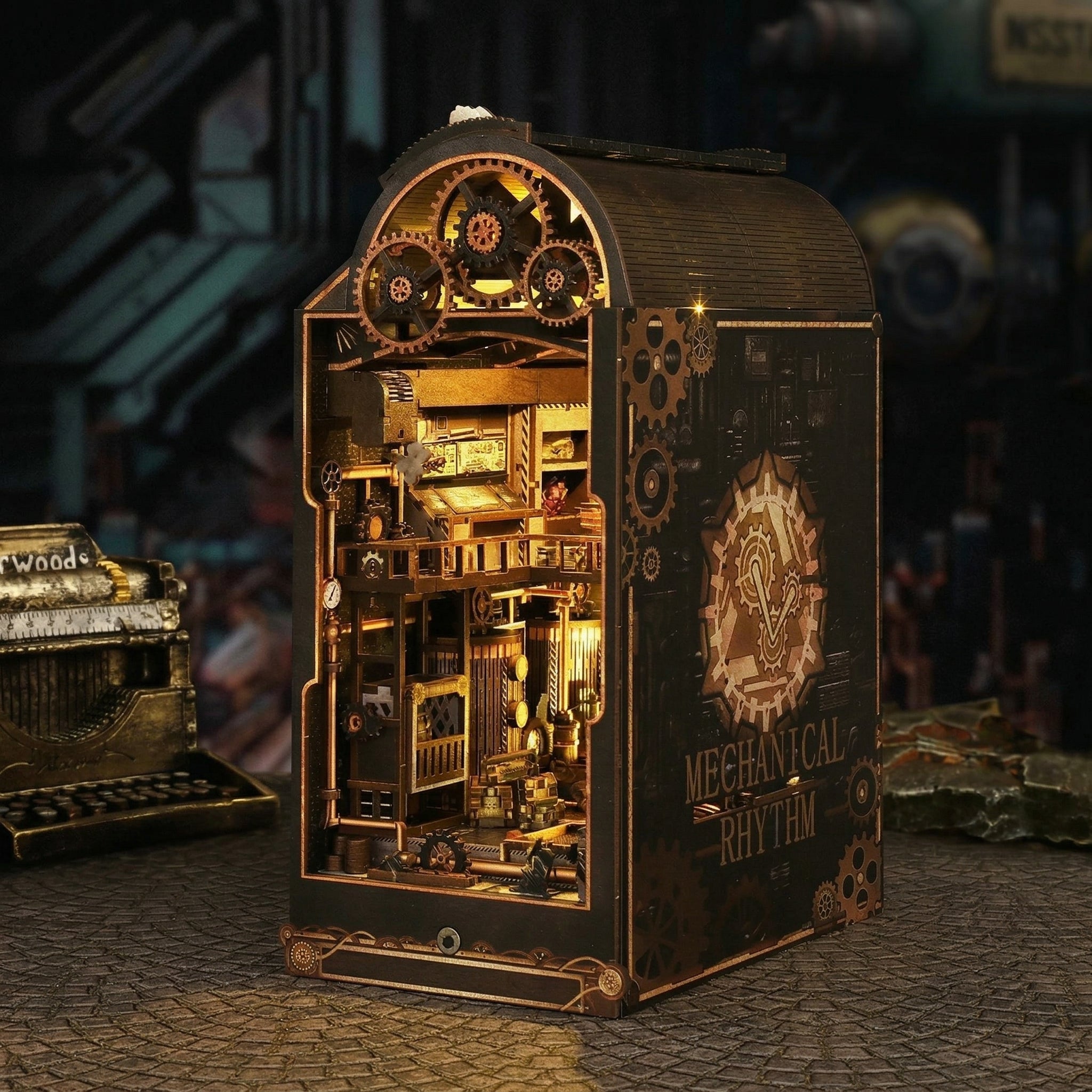 Mechanical Rhythm Book Nook Kit - NookFan