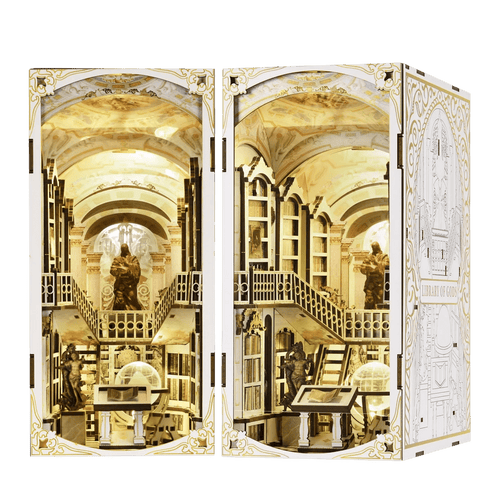 Library Gods - DIY Wooden Book Nook Kit - NookFan
