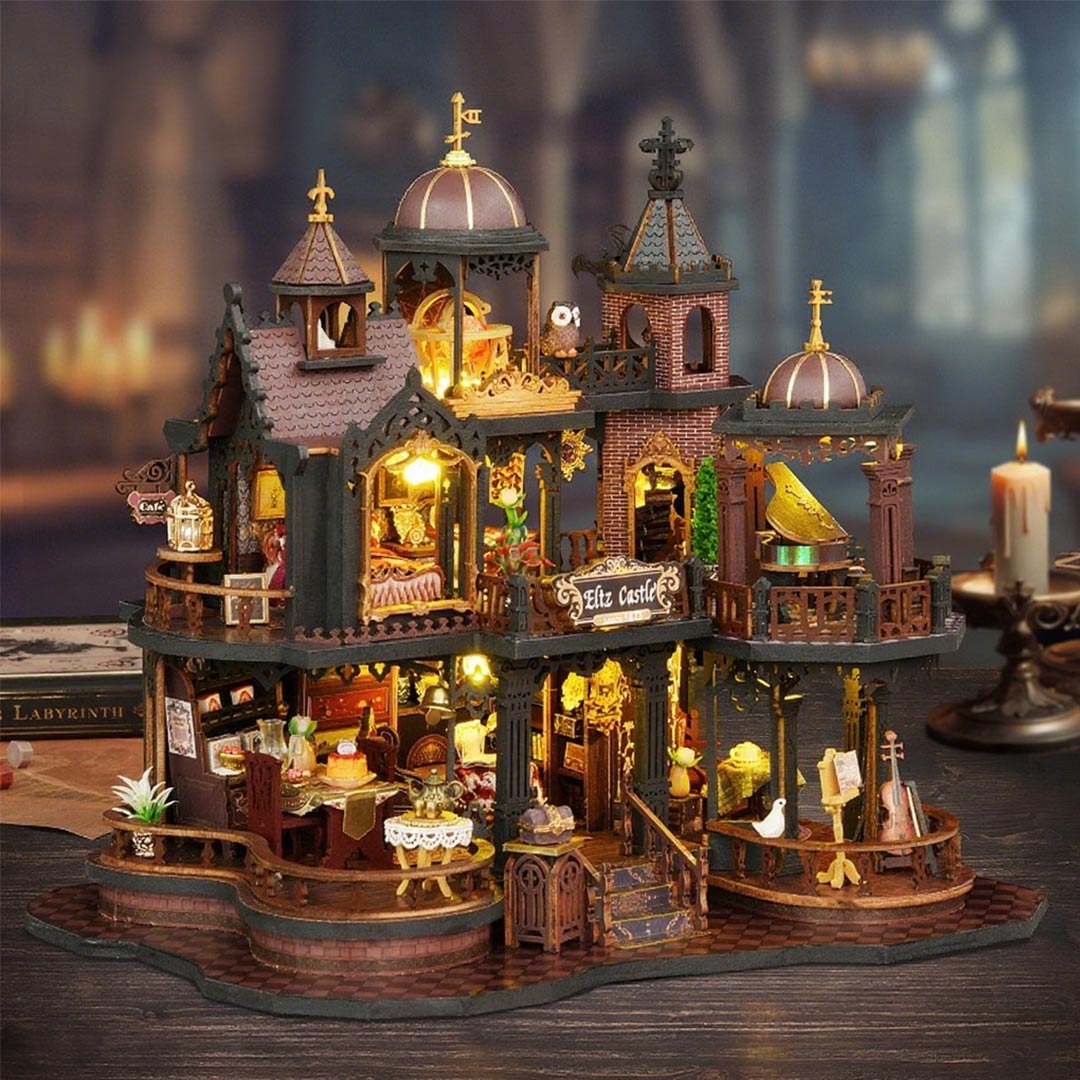 Edinburgh Castle DIY Miniature Kit - NookFan