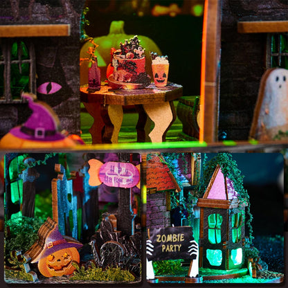 Halloween Night - DIY Miniature World Kit