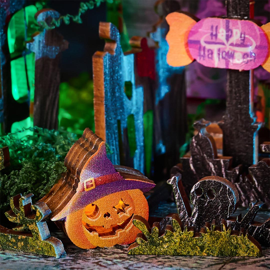 Halloween Night - DIY Miniature World Kit