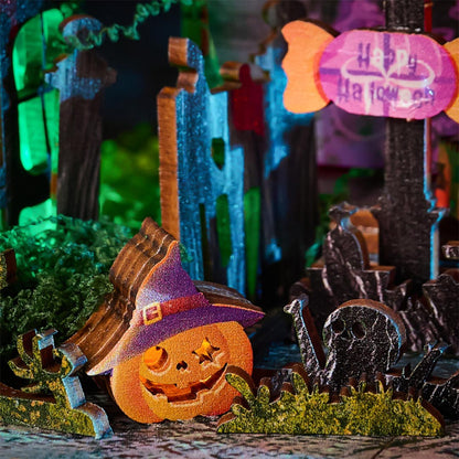 Halloween Night - DIY Miniature World Kit
