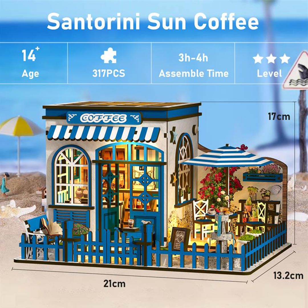 Santorini Sun - DIY Miniature World Kit