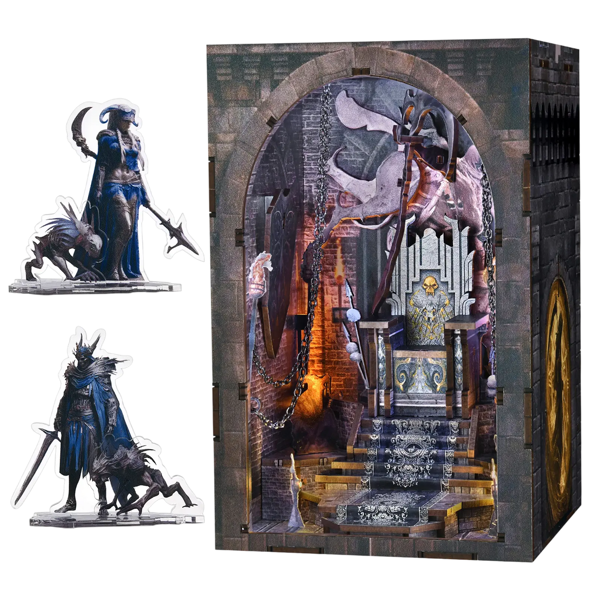 Throne of Bones Book Nook Kit - NookFan