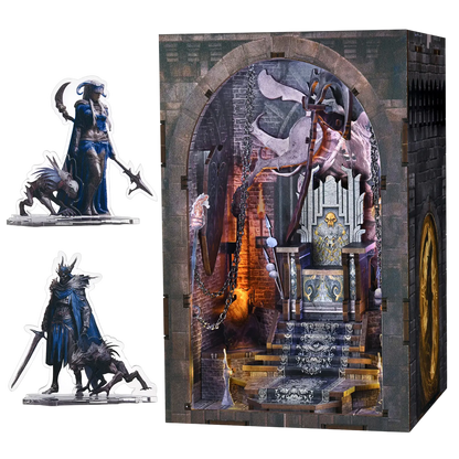 Throne of Bones Book Nook Kit - NookFan