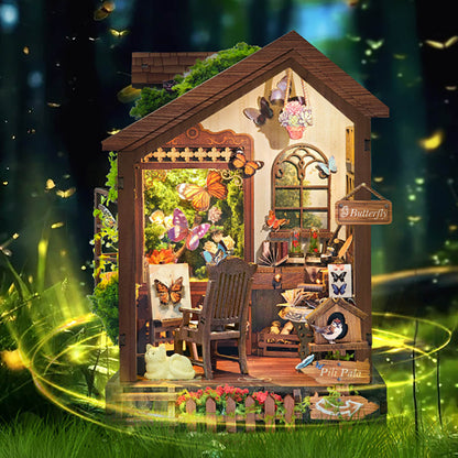 Butterfly House - DIY Miniature Kit