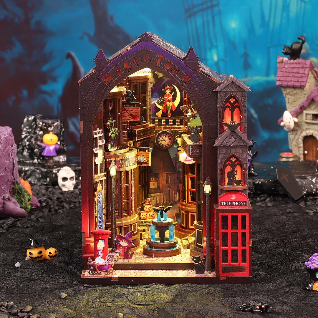 Magic Alley - DIY Book Nook Kit - NookFan