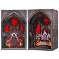 Throne of Blood - DIY Miniature Book Nook Kit - NookFan