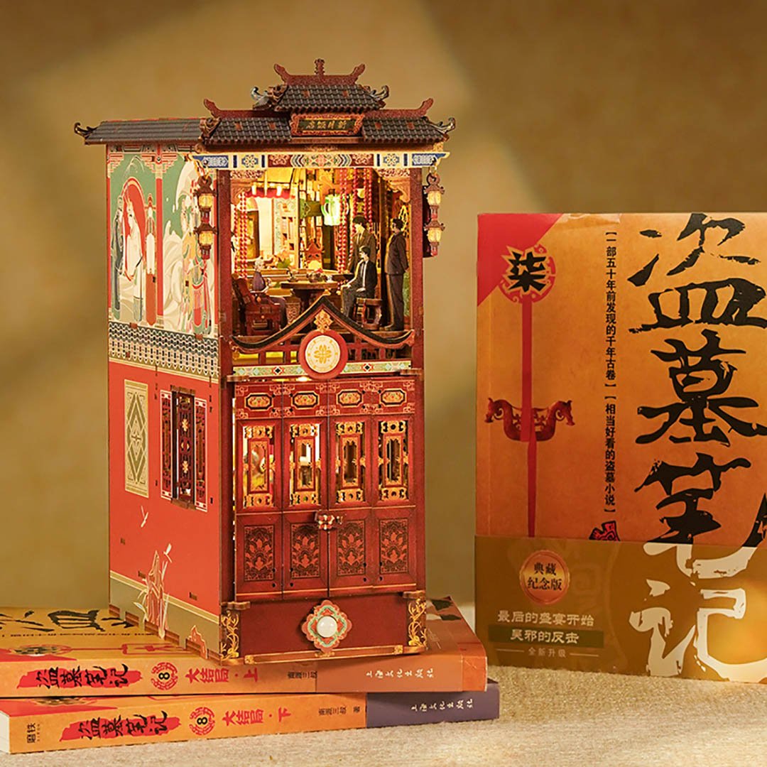 Crescent Moon Restaurant - Luxury DIY Book Nook Kit - NookFan