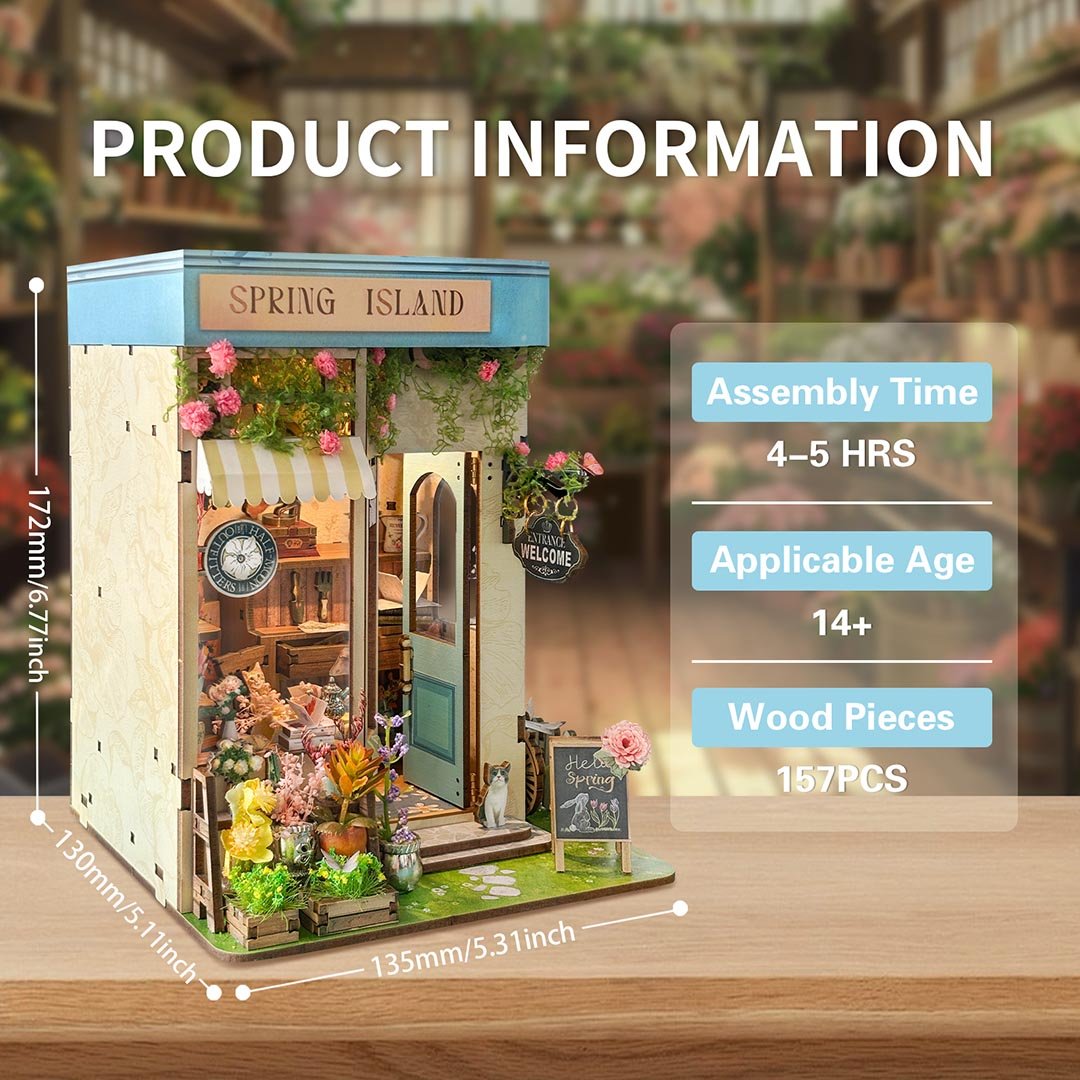 Spring Island Dollhouse - NookFan