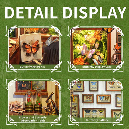 Butterfly House - DIY Miniature Kit