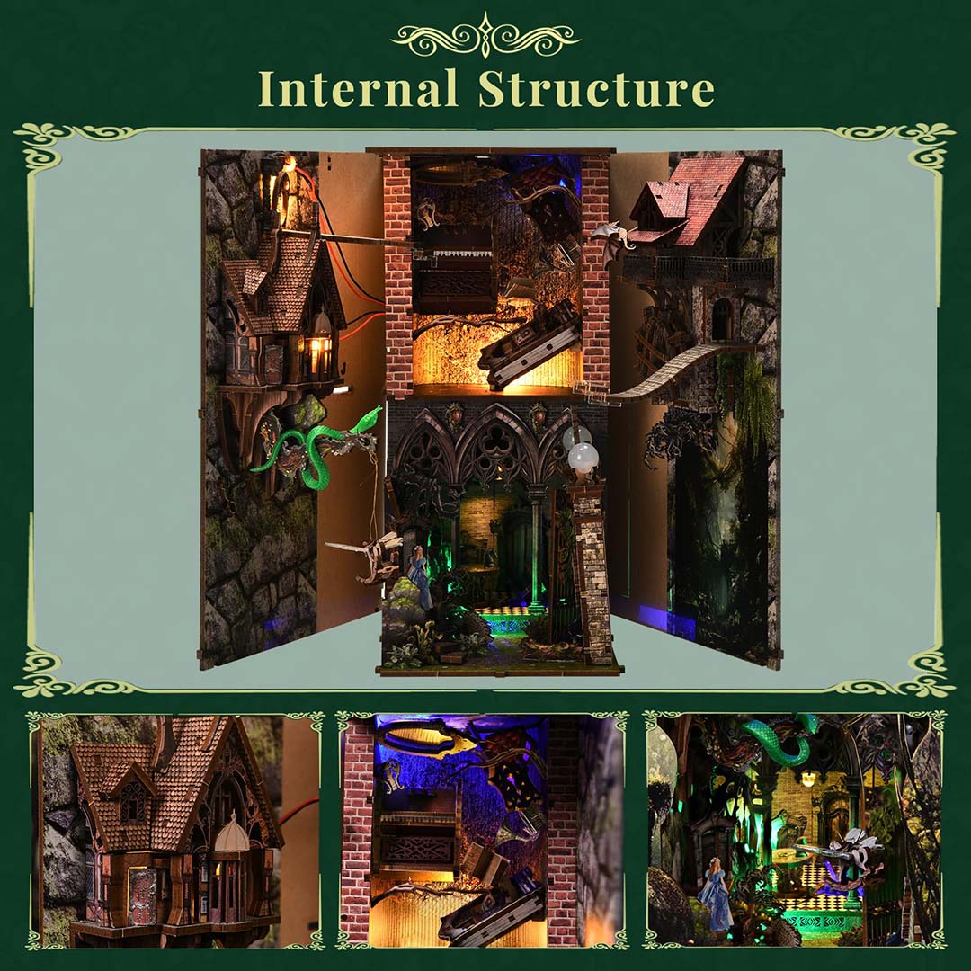 Alice's Rabbit Hole -  Book Nook Kit