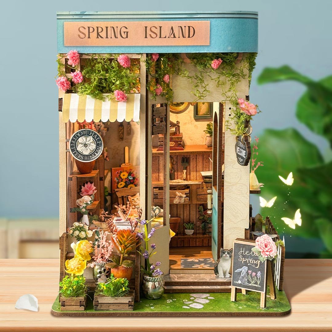 Spring Island Dollhouse - NookFan