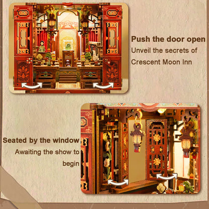 Crescent Moon Restaurant - Luxury DIY Book Nook Kit