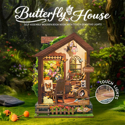 Butterfly House - DIY Miniature Kit