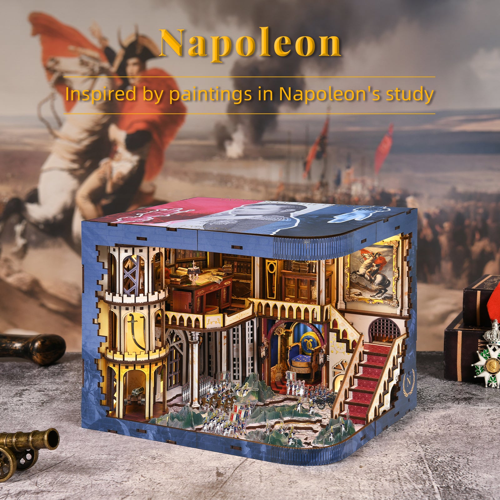 Napoleon Max - DIY Book Nook Kit - NookFan
