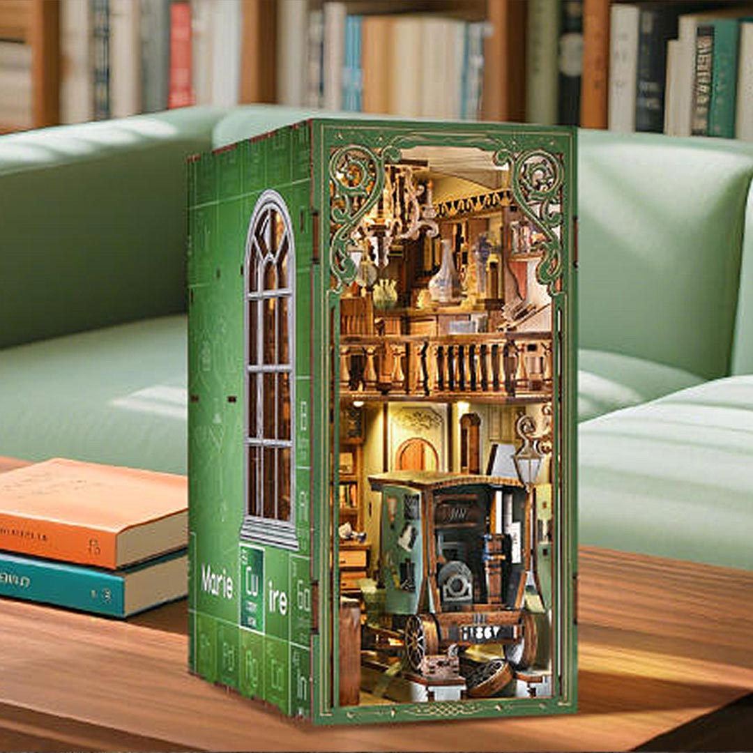 The Radium Lady - DIY  Book Nook Kit