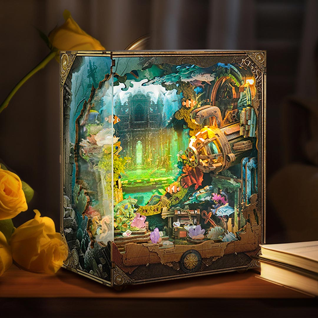 Atlantis Deep Sea DIY Book Nook - NookFan