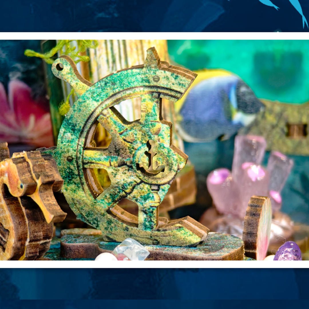 Atlantis Deep Sea DIY Book Nook - NookFan