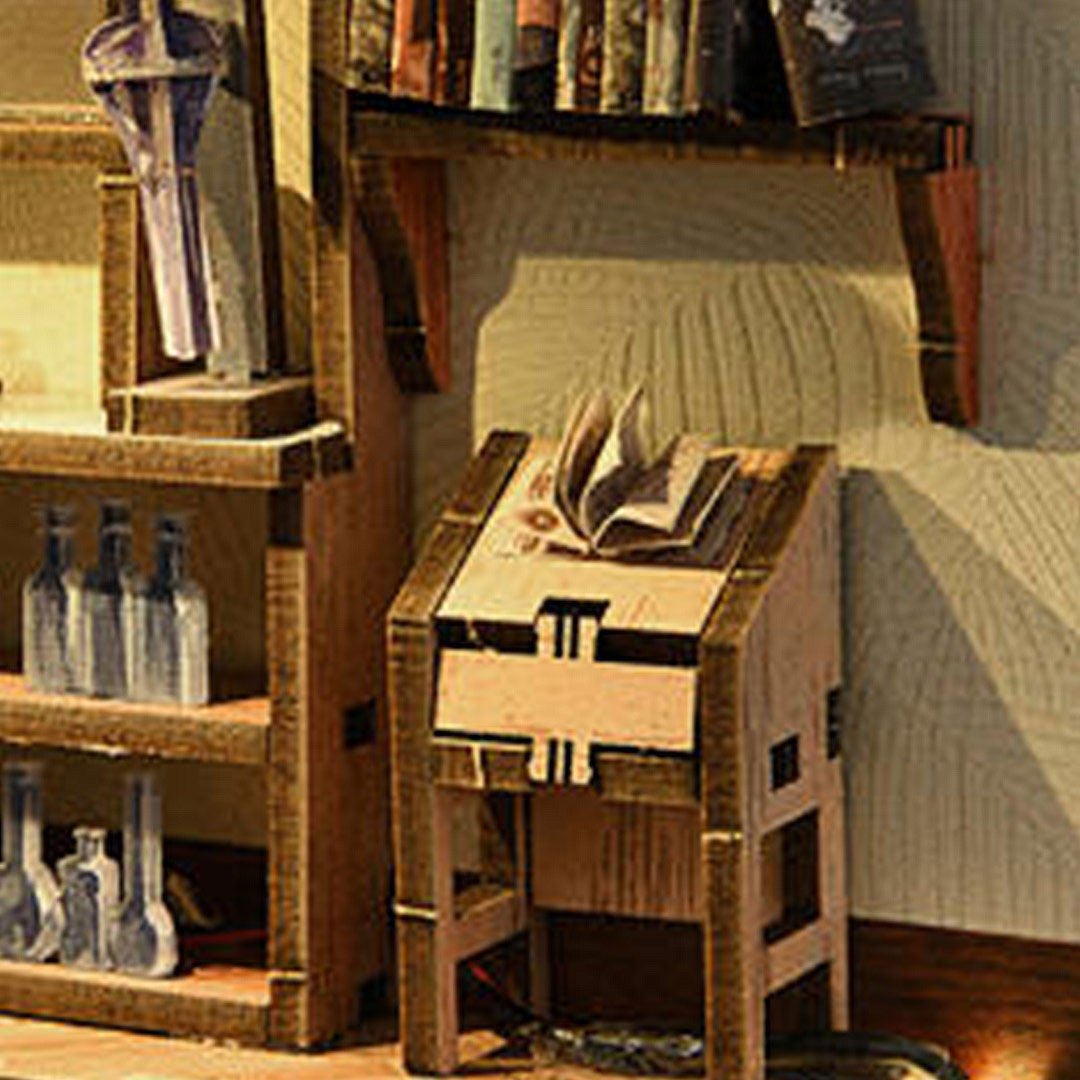 The Radium Lady - DIY  Book Nook Kit