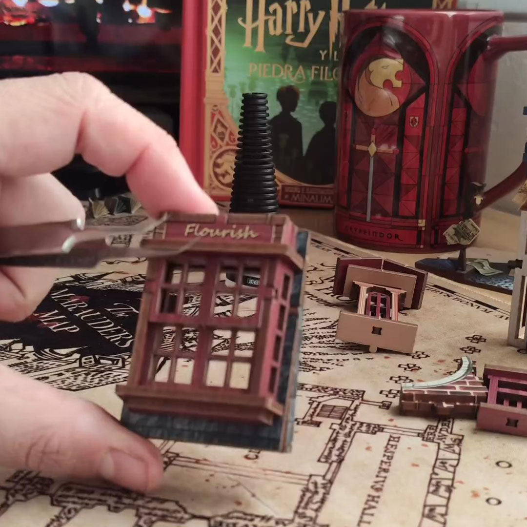 Magic Night Alley - DIY Book Nook Kit