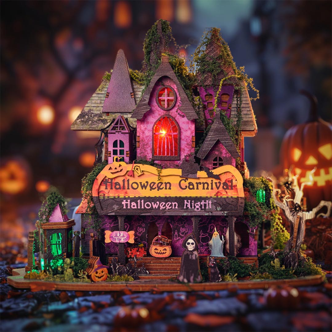 Halloween Night - DIY Miniature World Kit