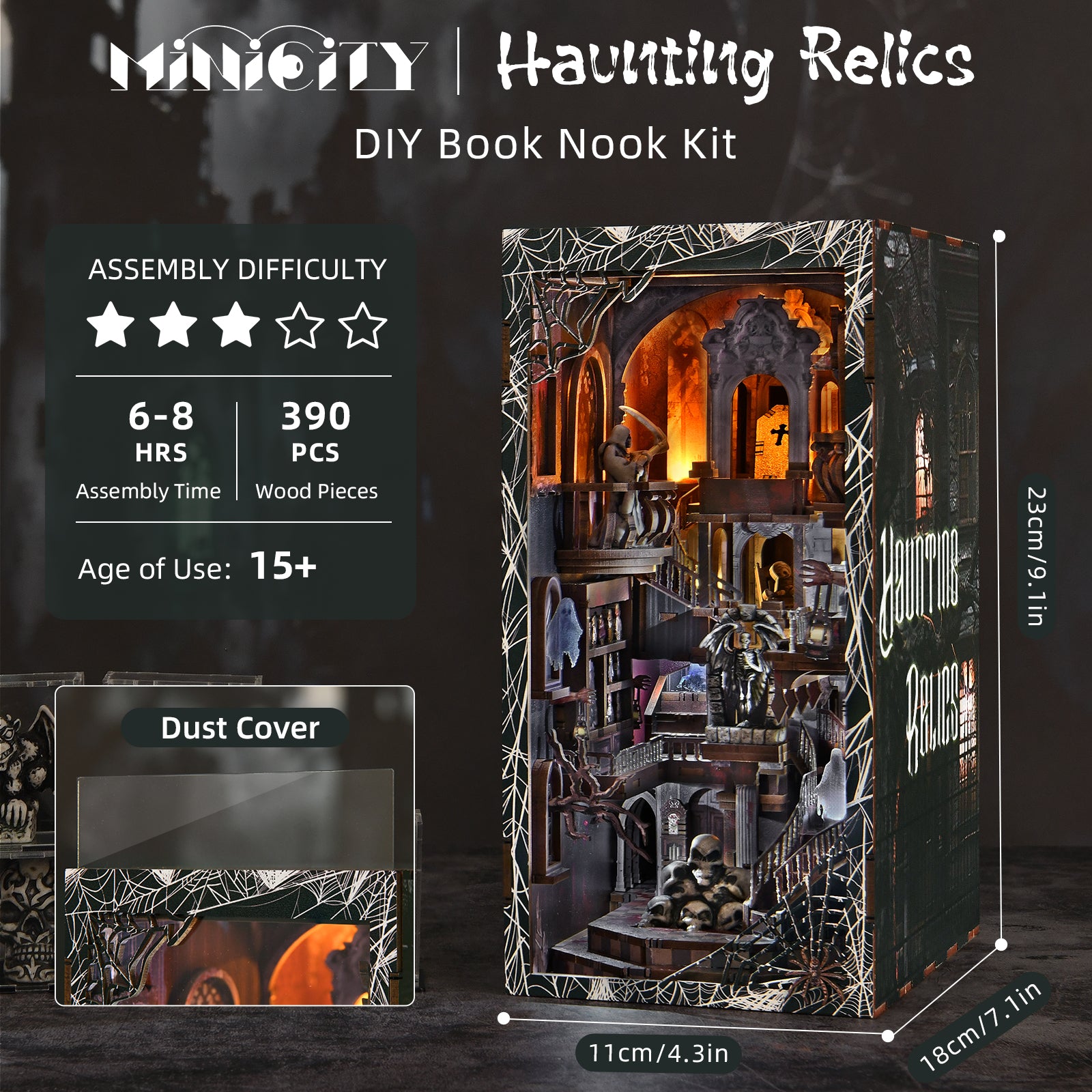 Haunting Relics - DIY Book Nook Kit - NookFan
