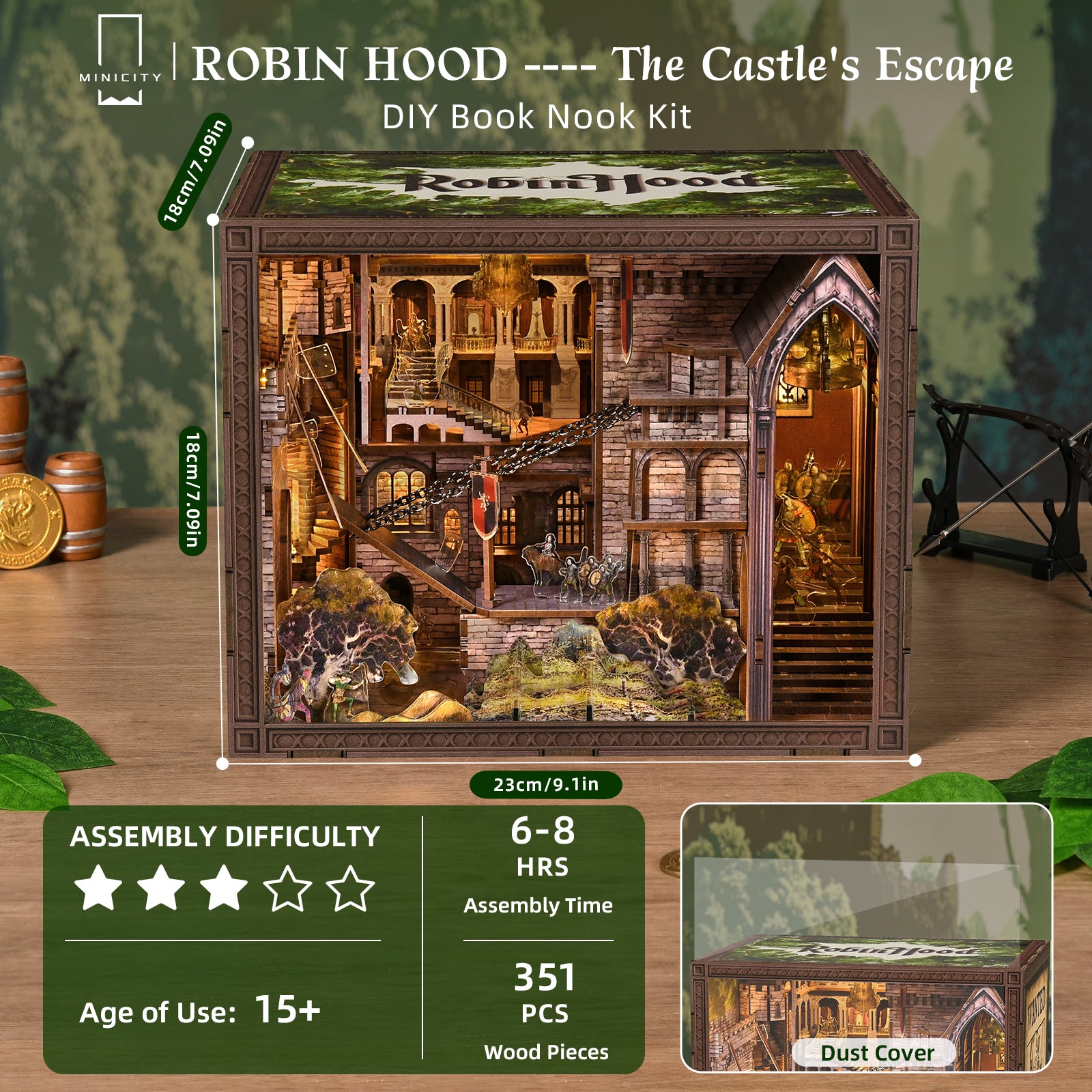Robinhood - DIY Book Nook Kit - NookFan