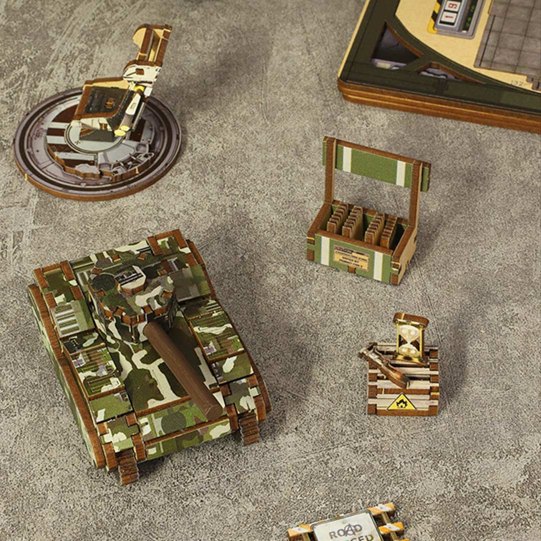 Tactical Command Military Base - DIY Book Nook Kit - NookFan