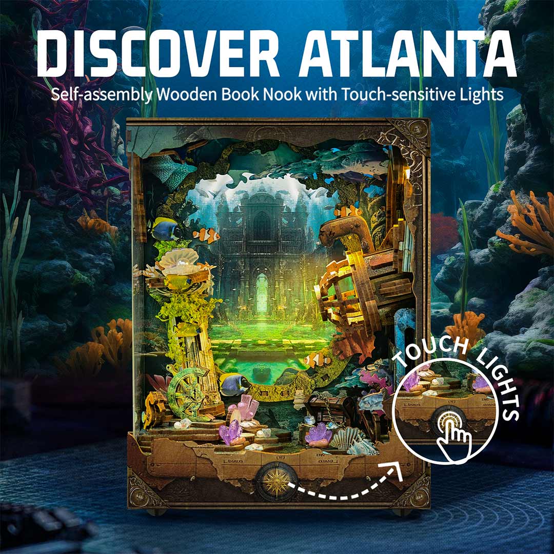 Atlantis Deep Sea DIY Book Nook - NookFan