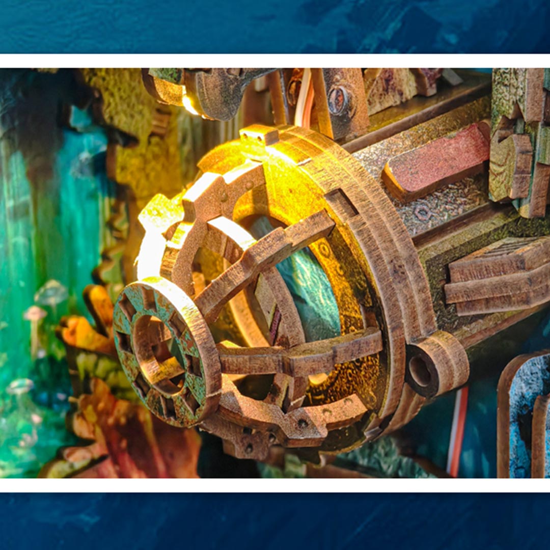 Atlantis Deep Sea DIY Book Nook - NookFan