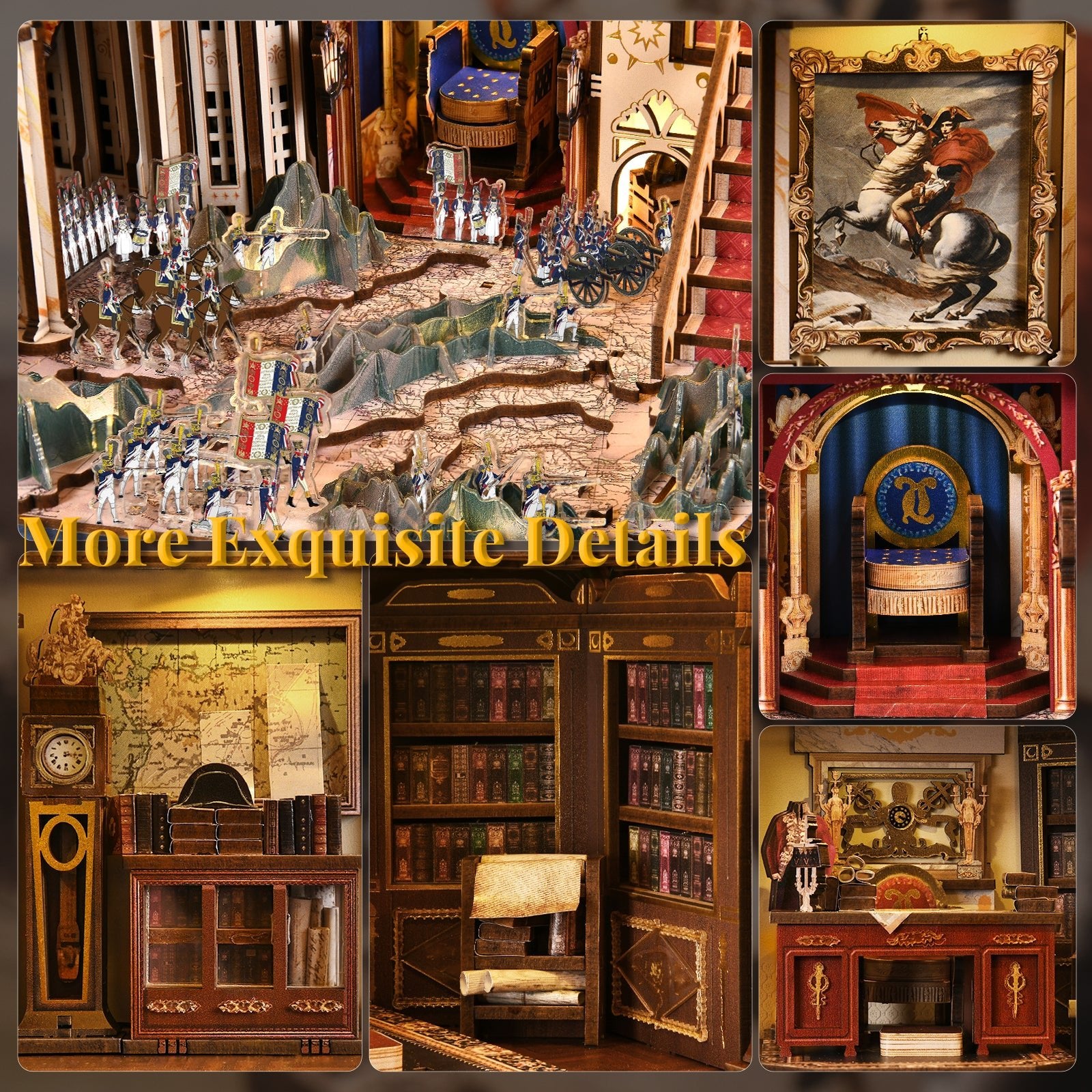 Napoleon Max - DIY Book Nook Kit - NookFan
