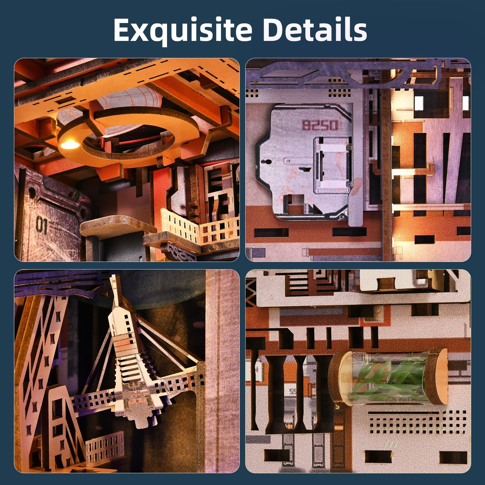 Aerospace Foundry - DIY Book Nook Kit - NookFan